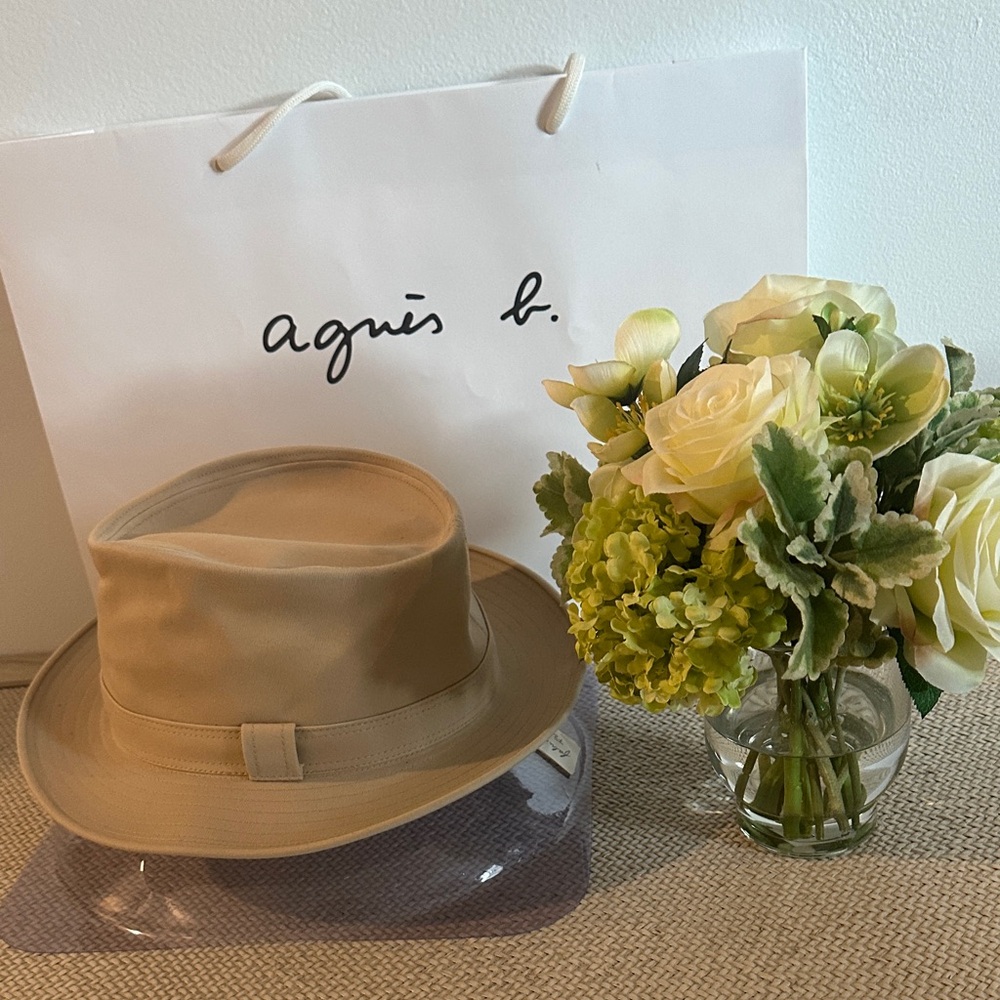 Agnes B. Cotton Biblos Hat with Elegant Band